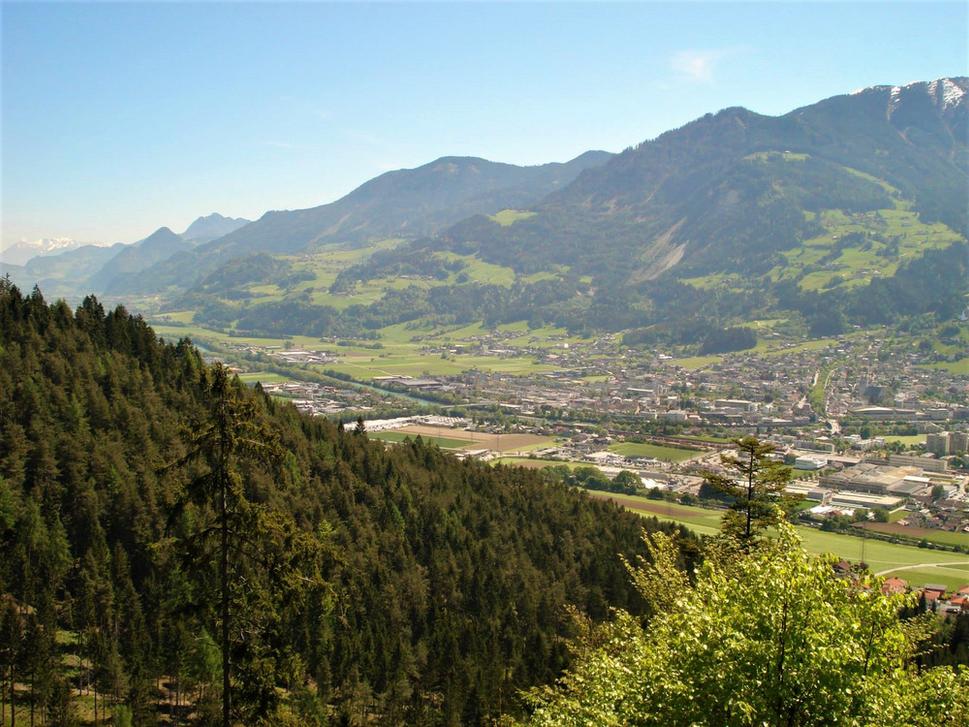 Schwaz v údolí