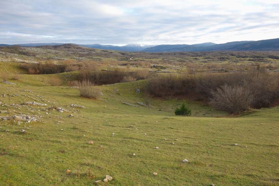Prírodné krátery na Janjskej náhornej plošine
