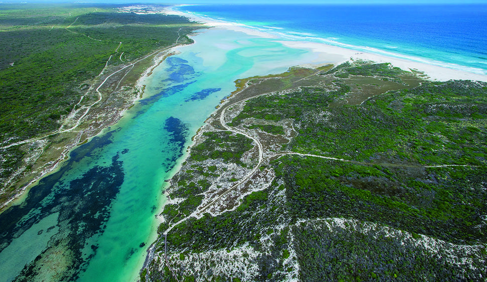 Heuningnes Estuary, Western Cape, South Africa,