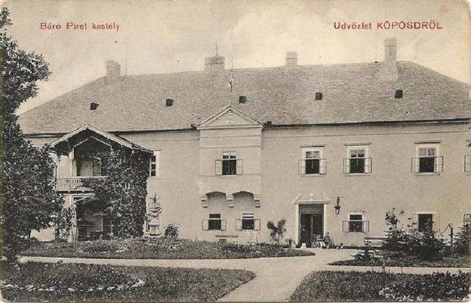 Dnes už neexistujúci kaštieľ v Hájskom