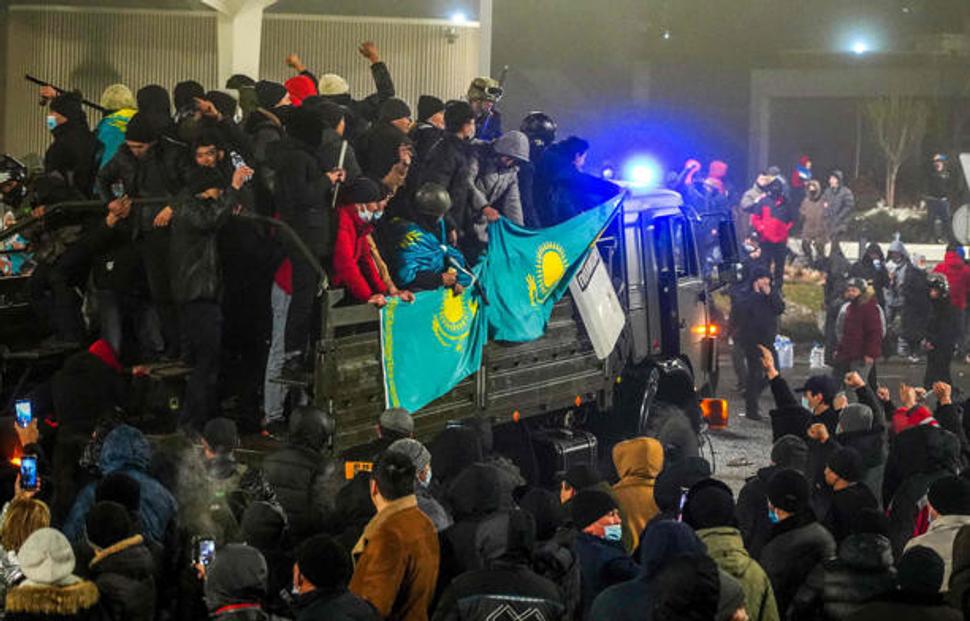 Protesty v Kazachstane