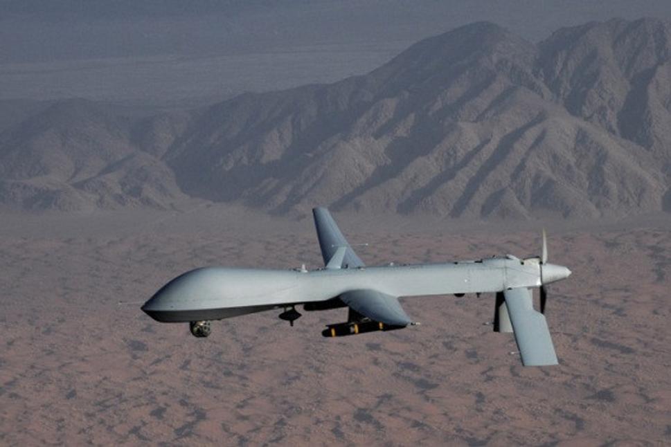 Bezpilotné lietadlo MQ-1, fotografia z kampane pre nábor operátorov dronov