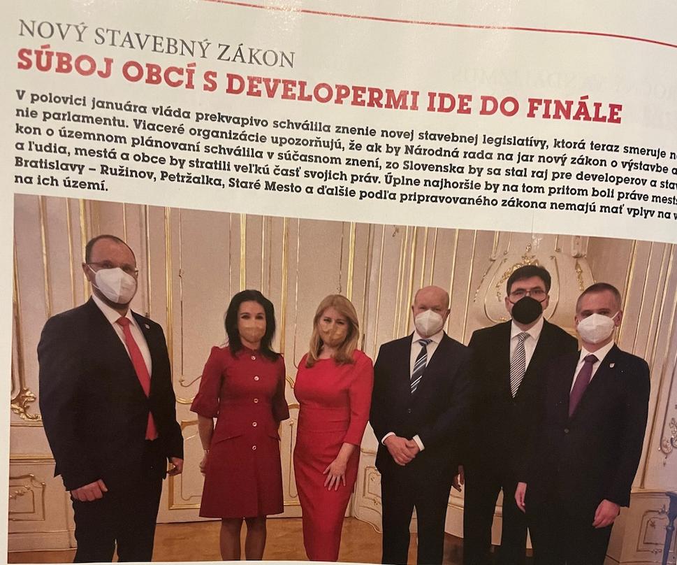 Nesúvisiaca fotografia s prezidentkou