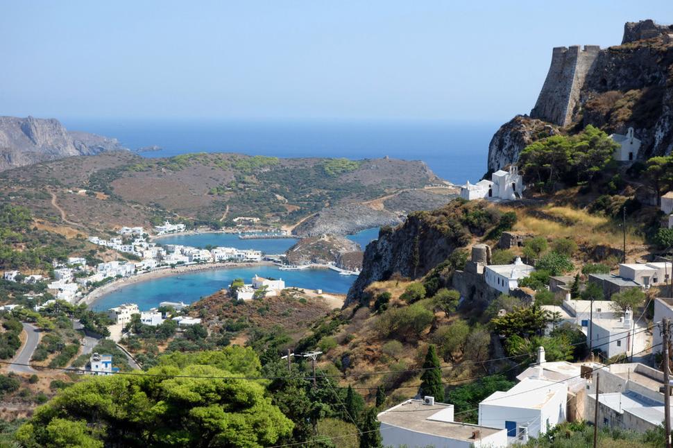 Záliv Kapsali z Chory, Kythira