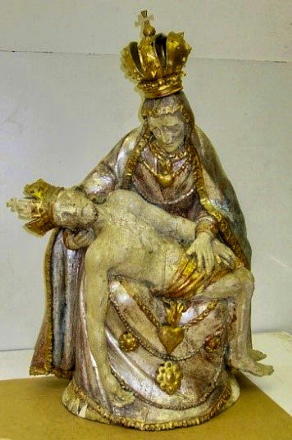 Brhlovská Pieta je inšpirovaná tou šaštínskou, aj ona prechádza obnovou.