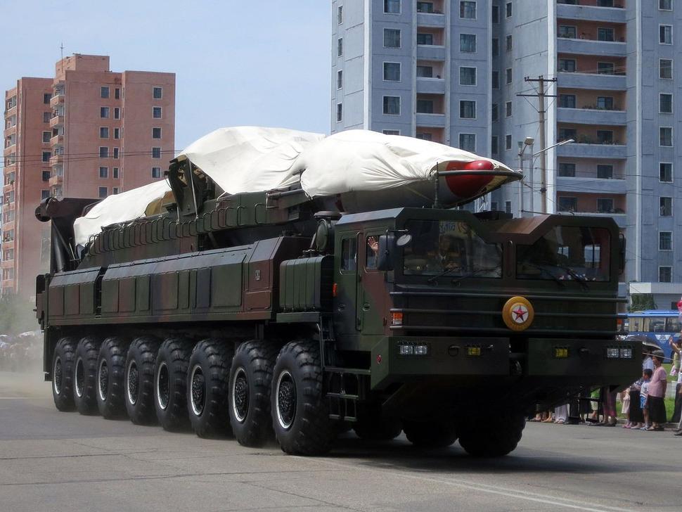Severokórejská balistická raketa