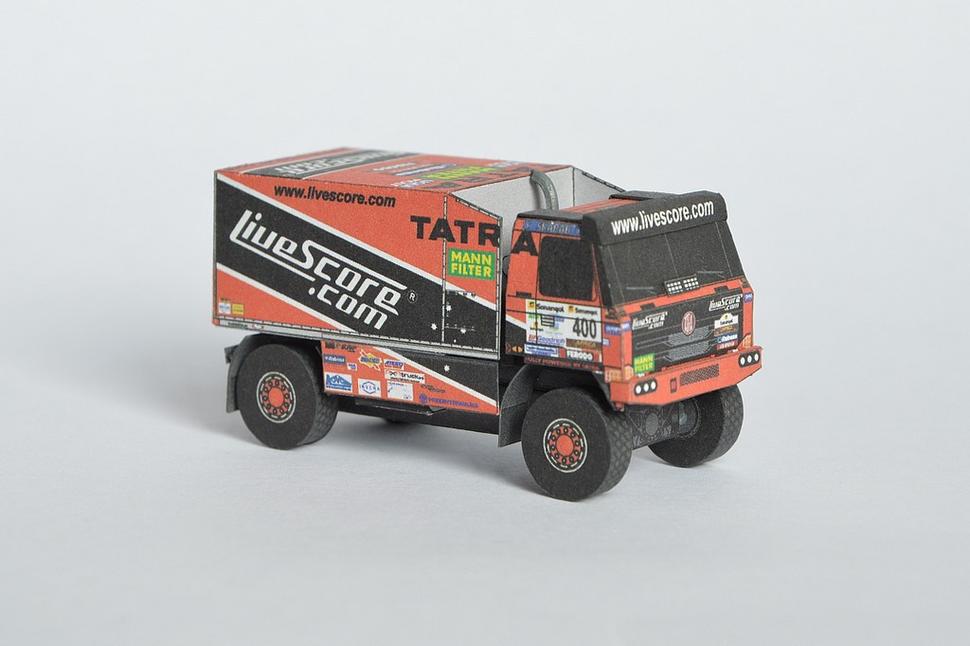 Tatra 815 Dakar Livescore
(1:100, František Sochor, abc 2014)