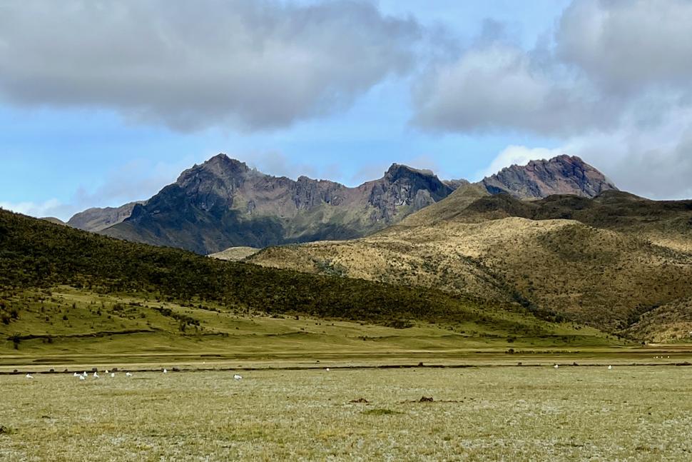 Sopka Rumiñahui.