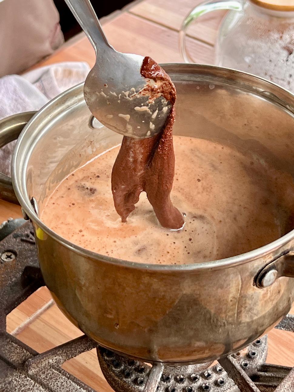Už si robíme kakao. Keď som povedal, že kakao tak sa začali smiať, že aj oni to tak volajú. To len Američania to volajú hot chocolate.