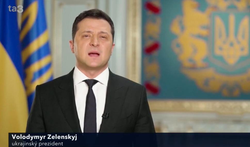 Ukrajinský prezident Volodymyr Zelenskyj