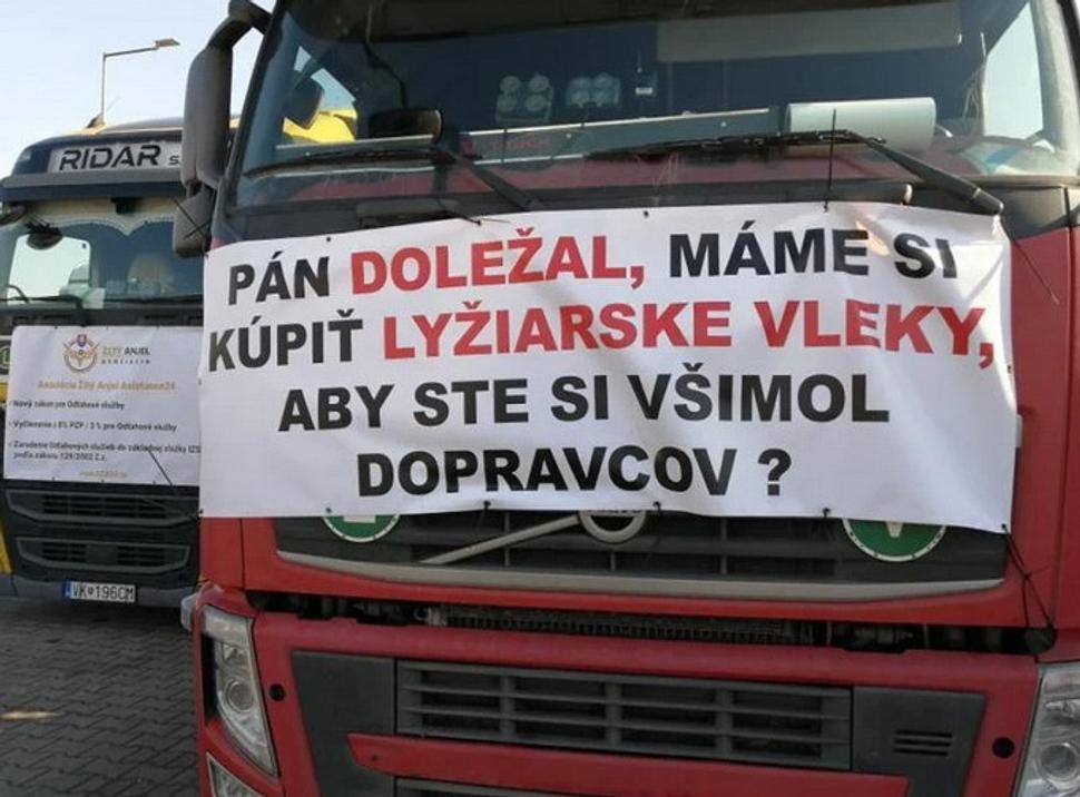 Obr. 2 Výzva pre ministra dopravy aby rokoval.