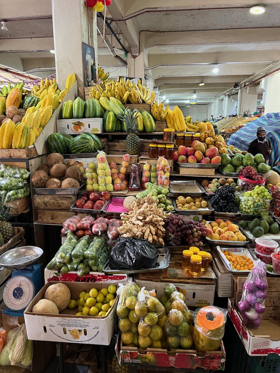 Mercado 10 de Agosto.