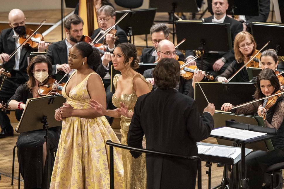 Pretty Yende, Nadine Sierra, Pablo Mielgo, Slovenská filharmónia, Konzerthaus Wien