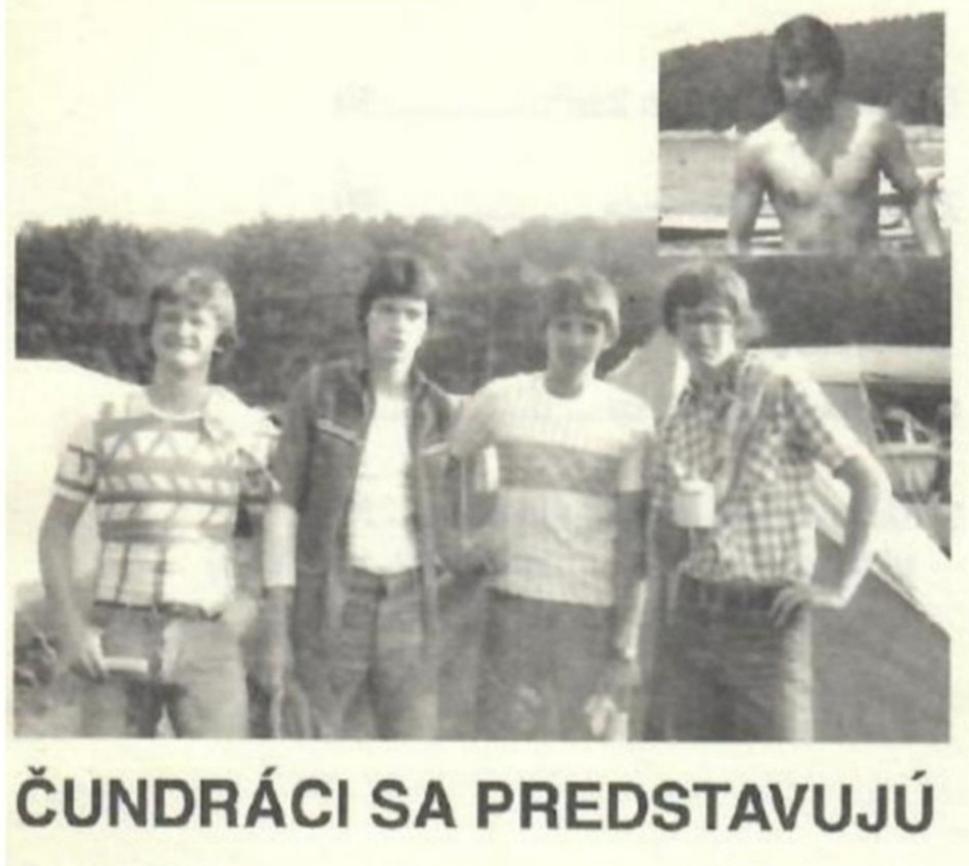 čunderparta pred 40 rokmi