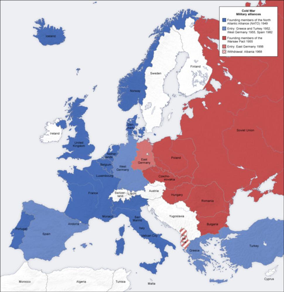 Európa počas Studenej vojny