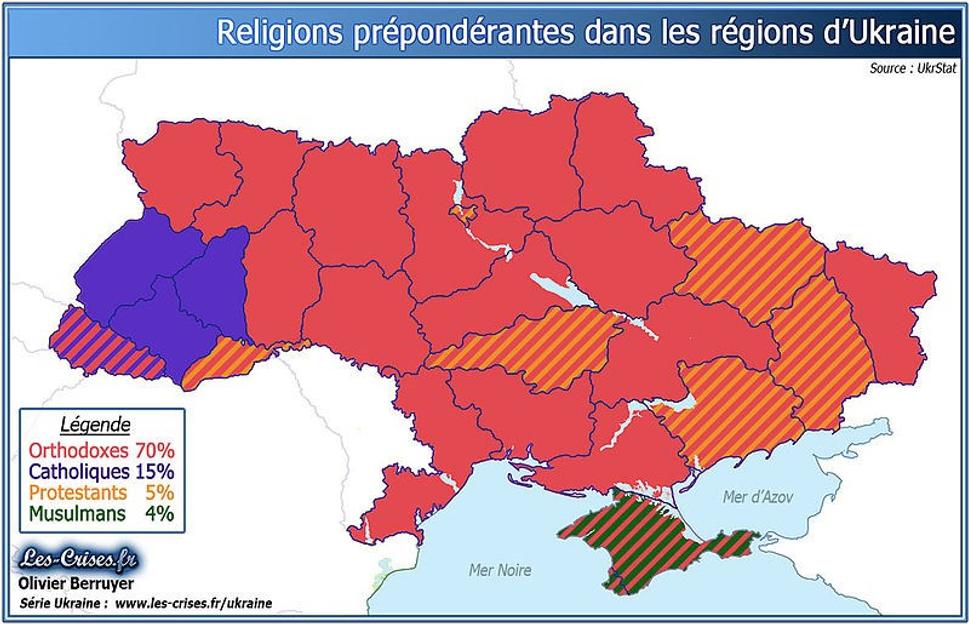 Náboženské vierovyznania na Ukrajine