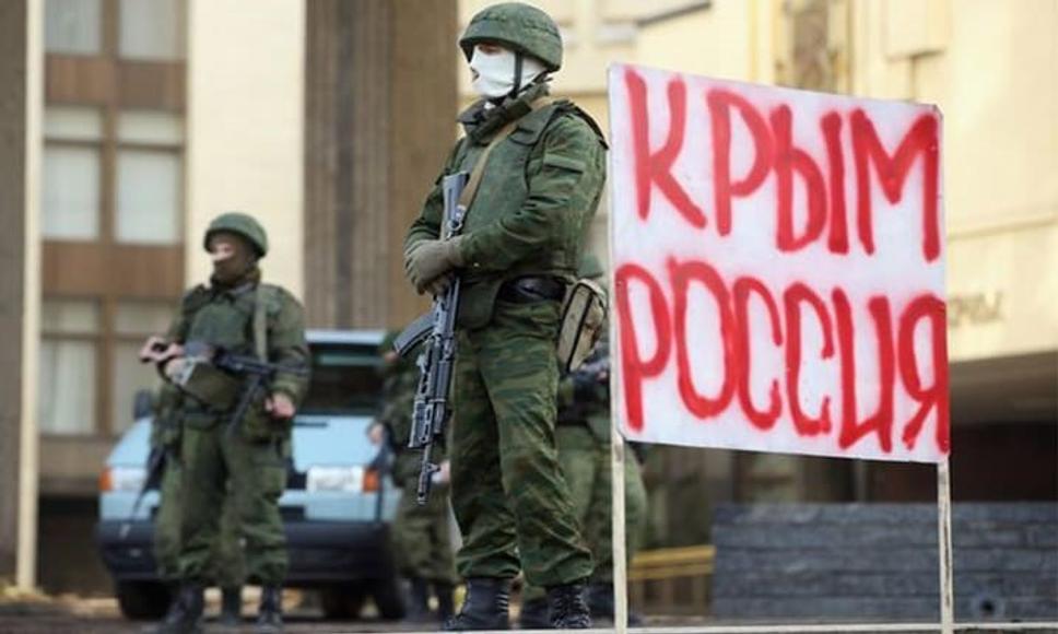 Ruská anexia Krymu v 2014