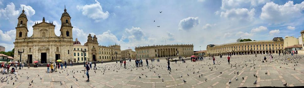Plaza Bolívar.
