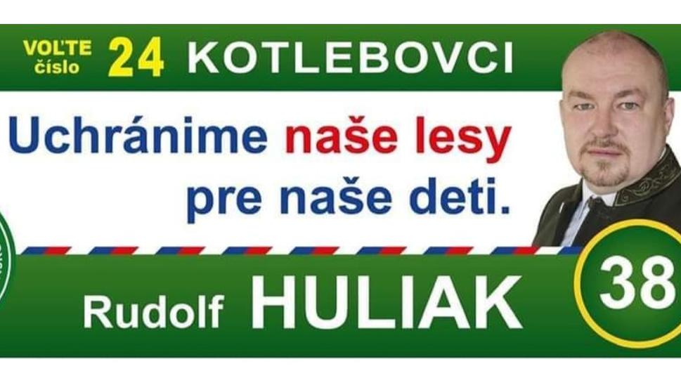 Rudolf Huliak bol na kandidátke Kotlebovej ĽSNS na 38 mieste.