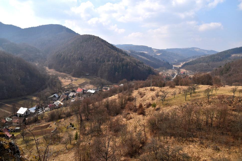 výhľad na obec
