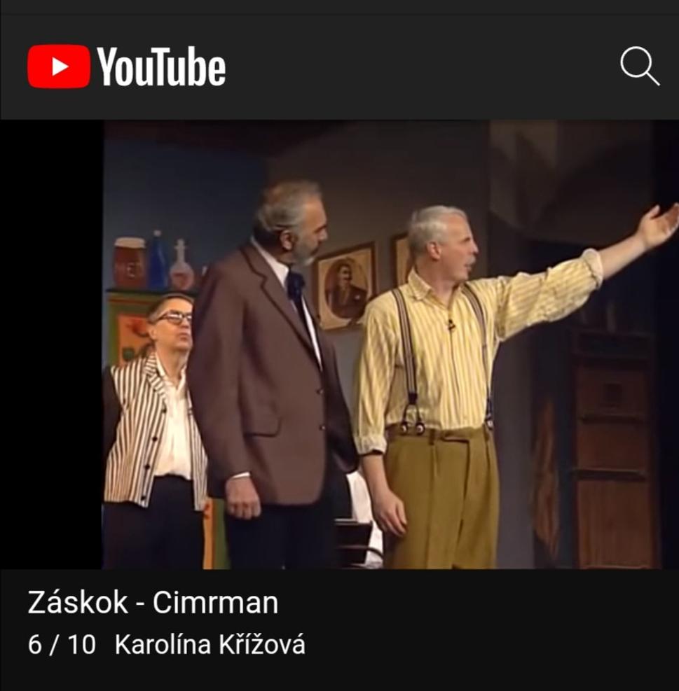 Stále skúška bez kostýmov. Zľava Miloň Čepelka, Zdeněk Svěrák a "netalentovaný" Petr Brukner