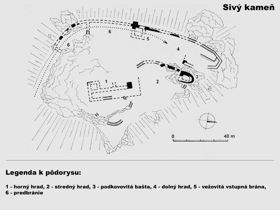 pôdorys hradu