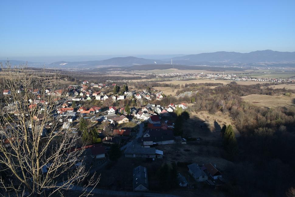 výhľady - Podhradie, Hornonitrianska kotlina