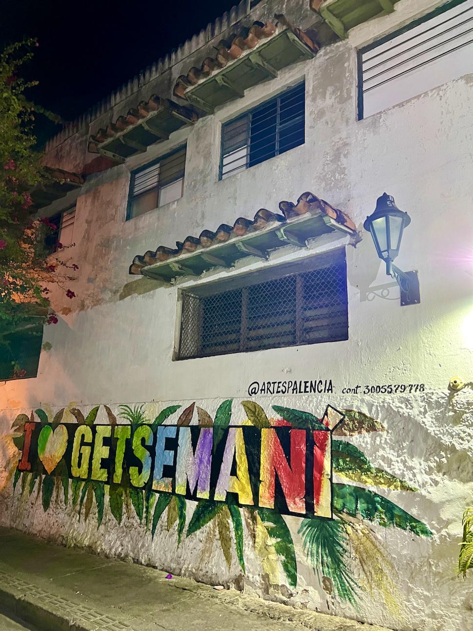 Vo štvrti Getsemani.