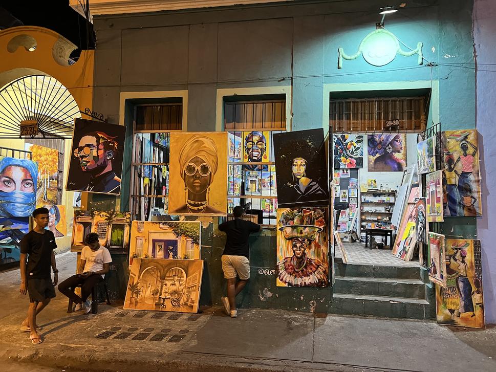 Vo štvrti Getsemani.
