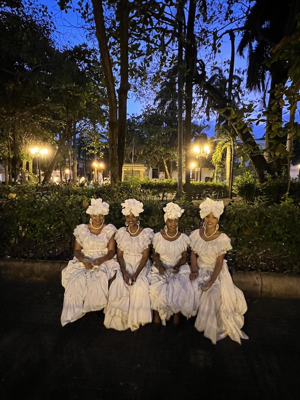 Vo vnútri opevneného mesta Cartagena de Indias.