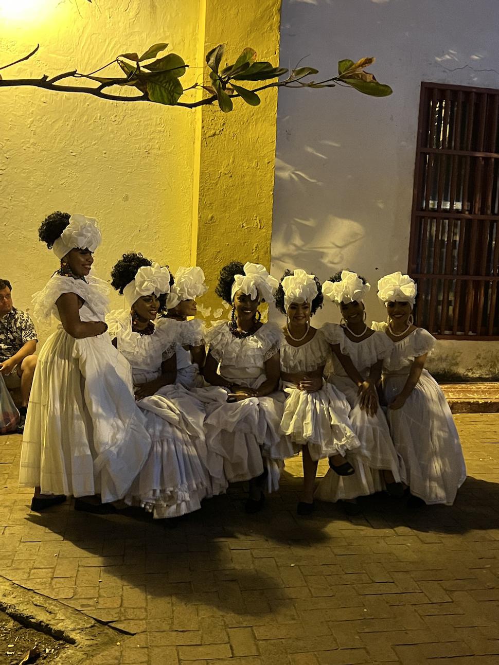 Vo vnútri opevneného mesta Cartagena de Indias.