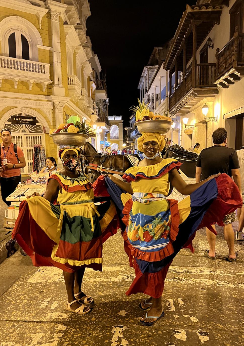Vo vnútri opevneného mesta Cartagena de Indias.