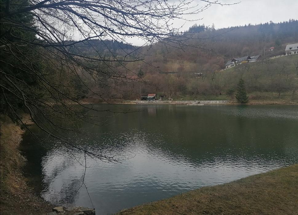 pohľad z hrádze