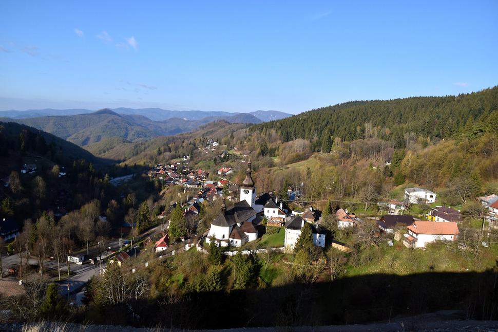 výhľad z haldy