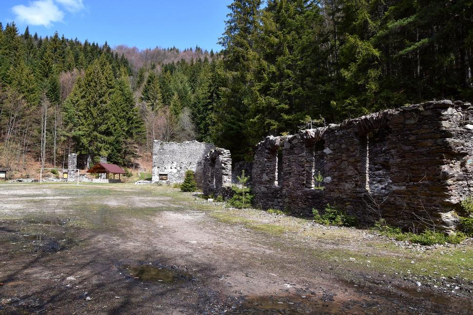 pozostatky šachty Ludovika