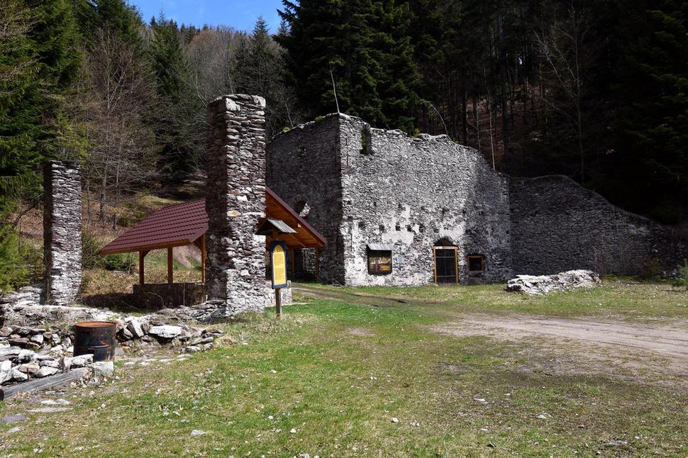 pozostatky šachty Ludovika