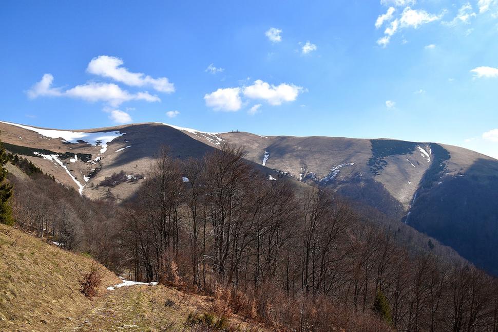 vrchol Krížnej na dohľad