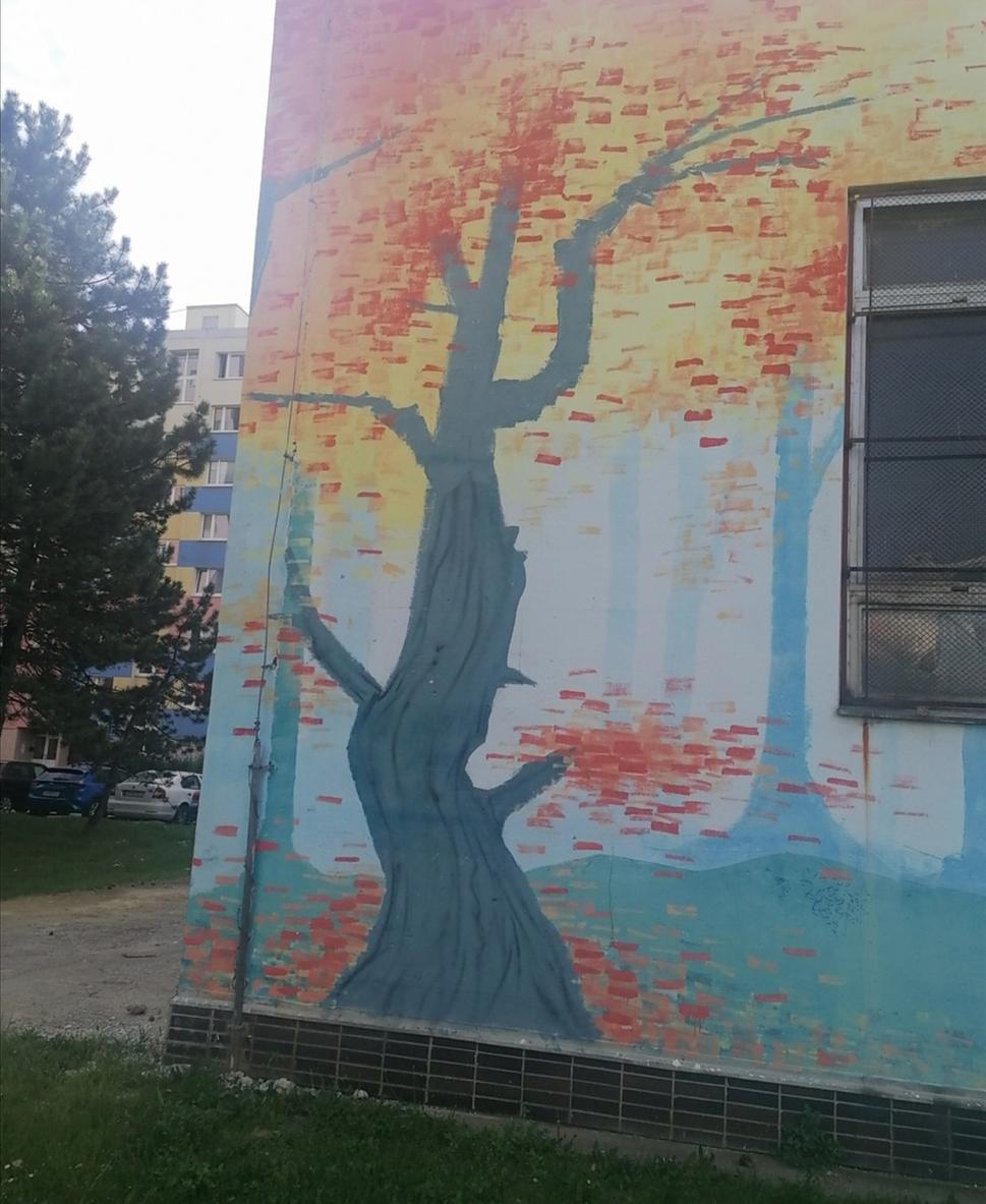 maľovka je modrá, ale tie listy žeby boli zrovna bodky ??