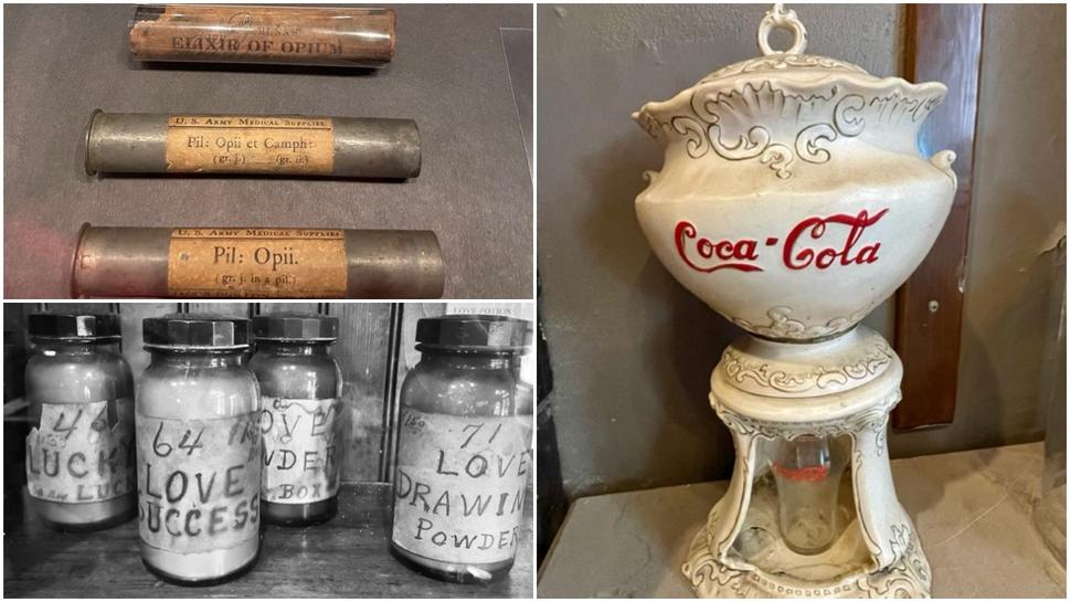 New Orleans Pharmacy Museum: Ďalšou bežnou praxou boli ôpiové tabletky, či Woodoo prášky.