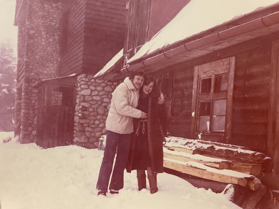 Moji rodičia v mladosti na Čertovici v roku 1978.