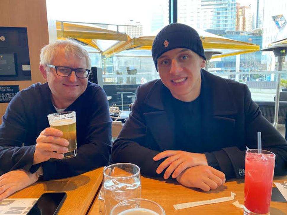 Štefan Farkaš a Martin Fehervary, ktorý hrá v NHL za Washington
