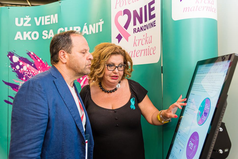 Prezentácia Mapy pomoci z webovej stránky www.nierakovine.sk/mapapomoci