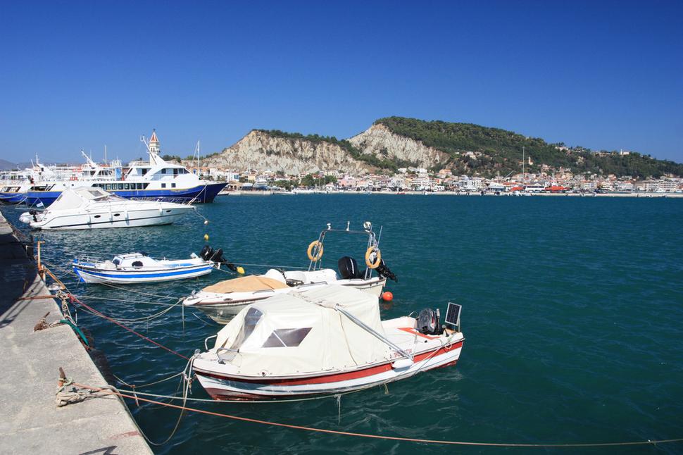 hlavné mesto ostrova Zakynthos - Zante