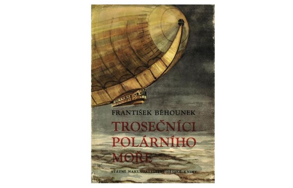 Obálka knihy Trosečníci polárního moře z vydania v roku 1957