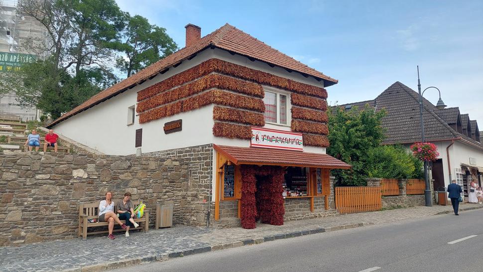 Paprikový dom v Tihany