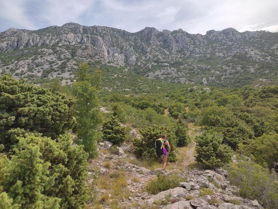 Výstup do Národného parku Velebit