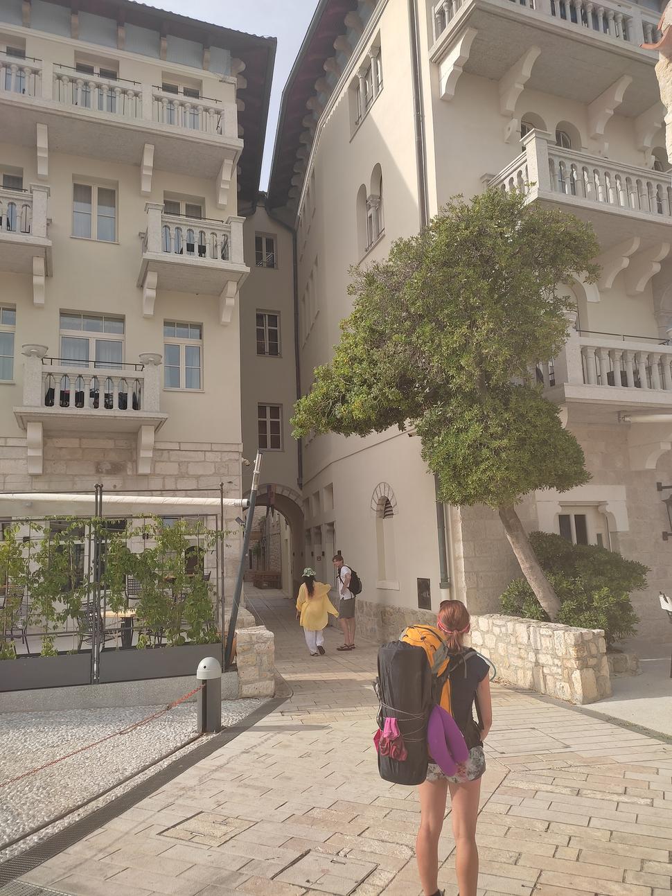 Centrum ostrova Rab