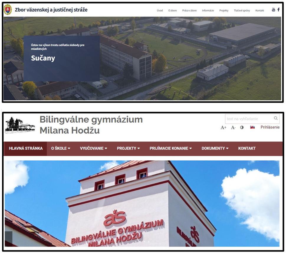 Na Slovensku snáď nenájdete väčší kontrast v osude a životných príležitostiach mládeže ako v týchto dvoch vzdialenosťou blízkych zariadeniach - obe sídlia v obci Sučany, okres Martin.