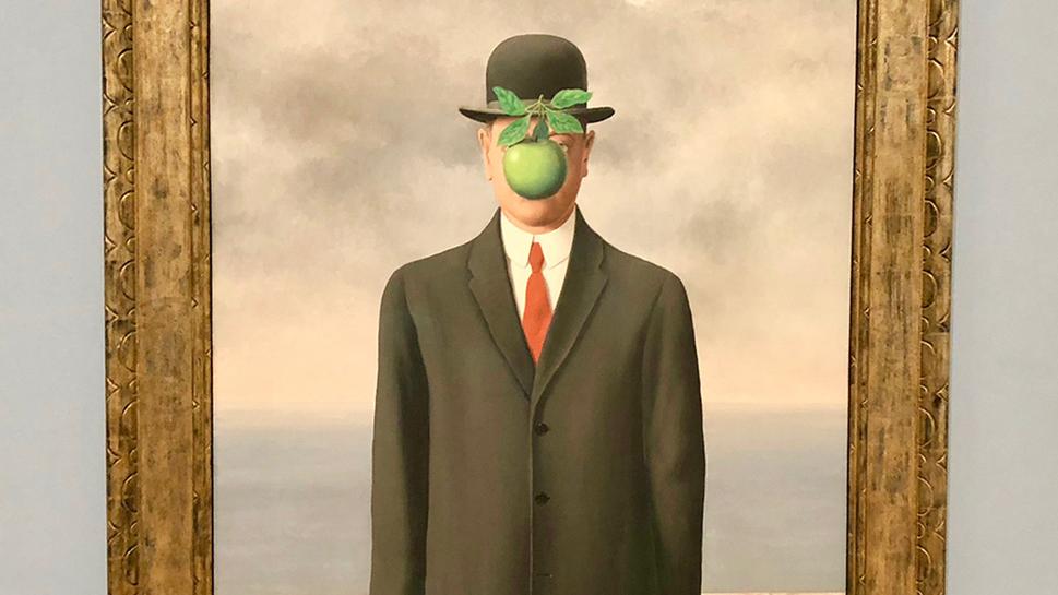 Syn muža od Reného Magritte