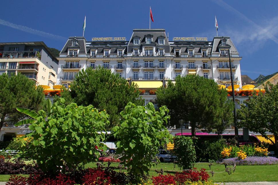 Grandhotel v Montreux